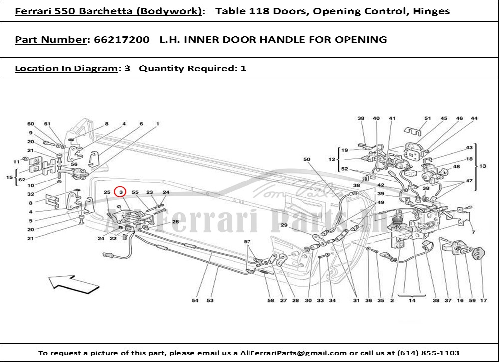 Ferrari Part 66217200