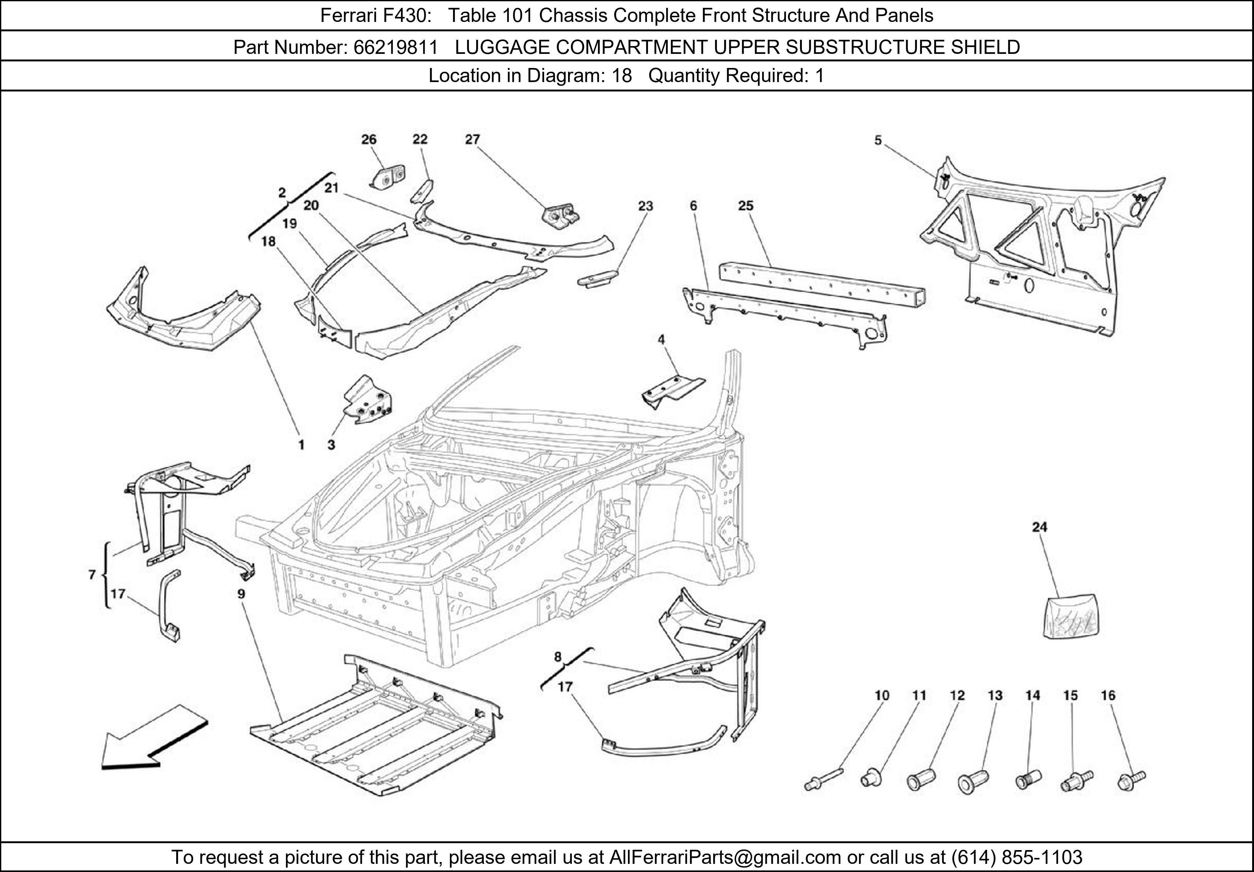 Ferrari Part 66219811