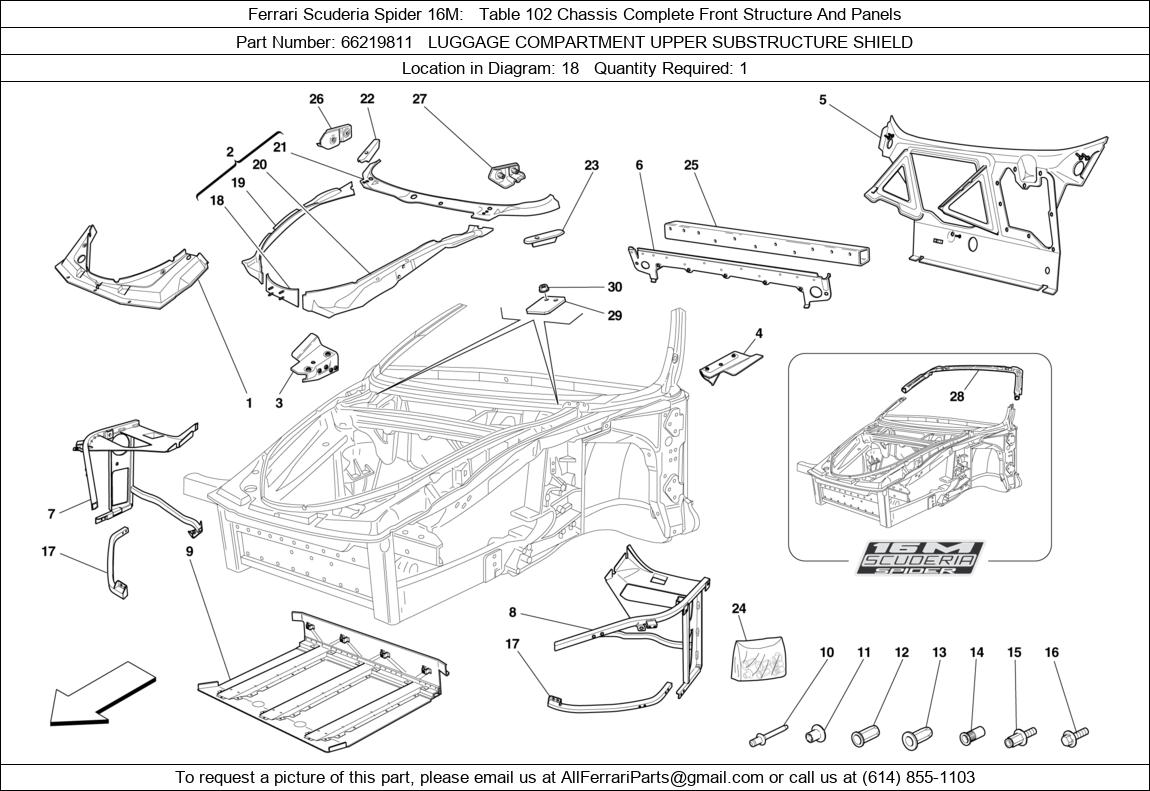 Ferrari Part 66219811