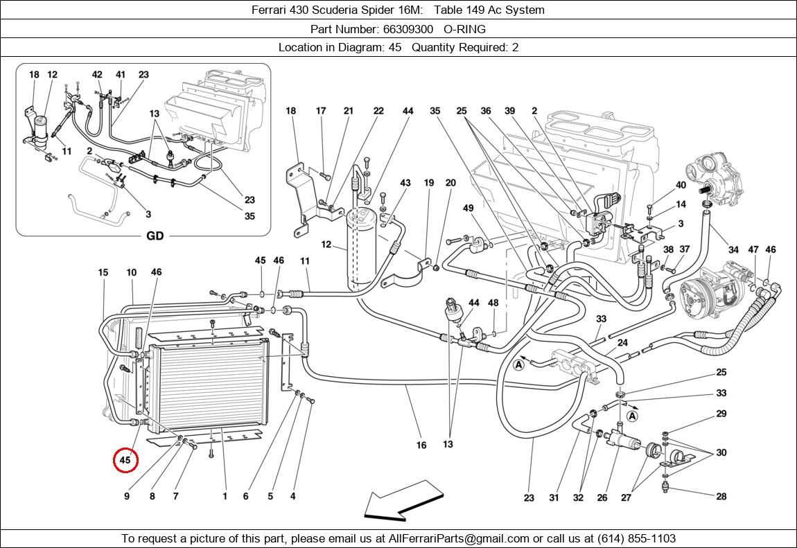 Ferrari Part 66309300
