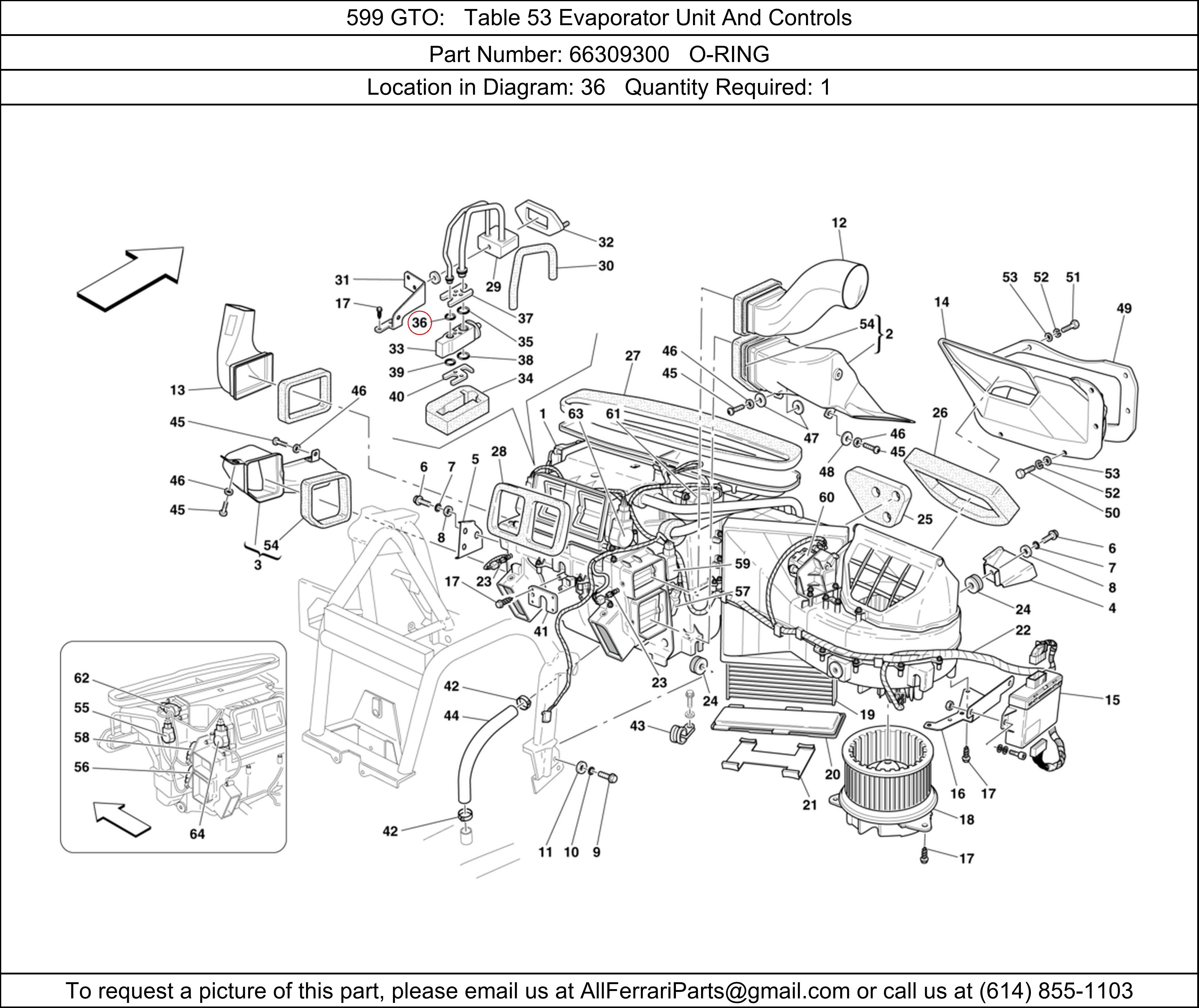 Ferrari Part 66309300