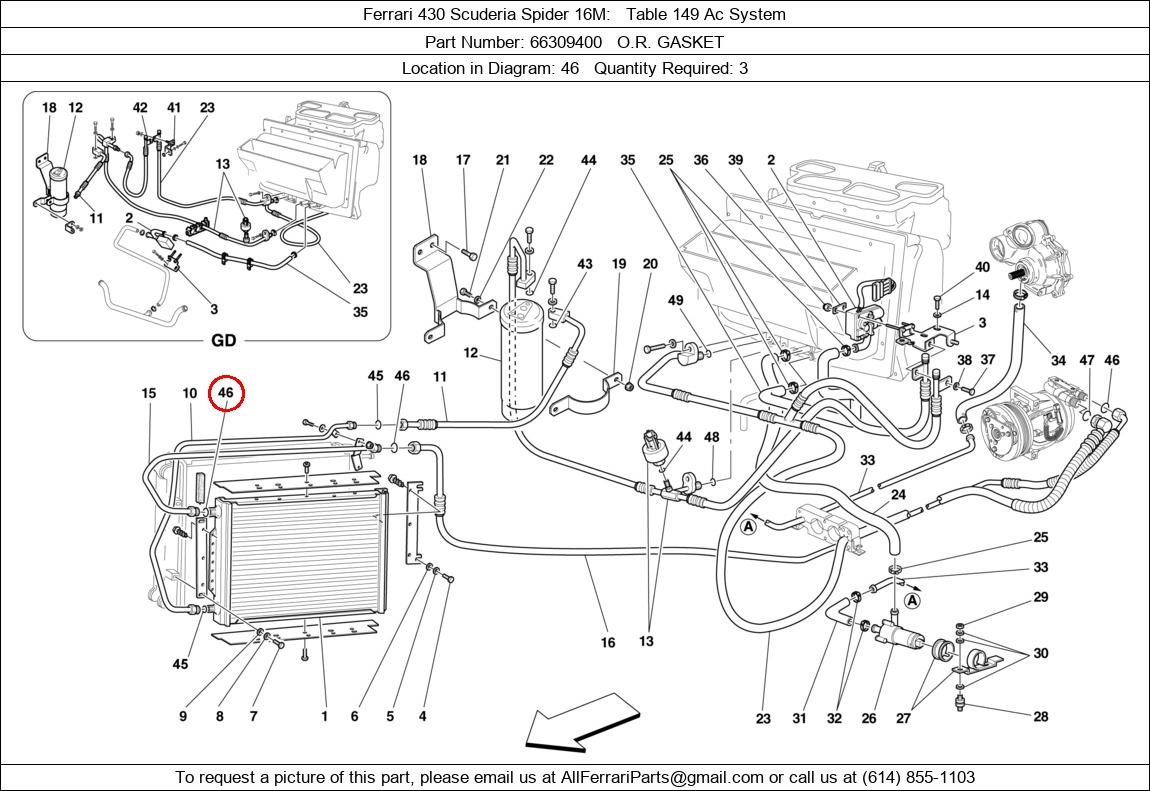 Ferrari Part 66309400
