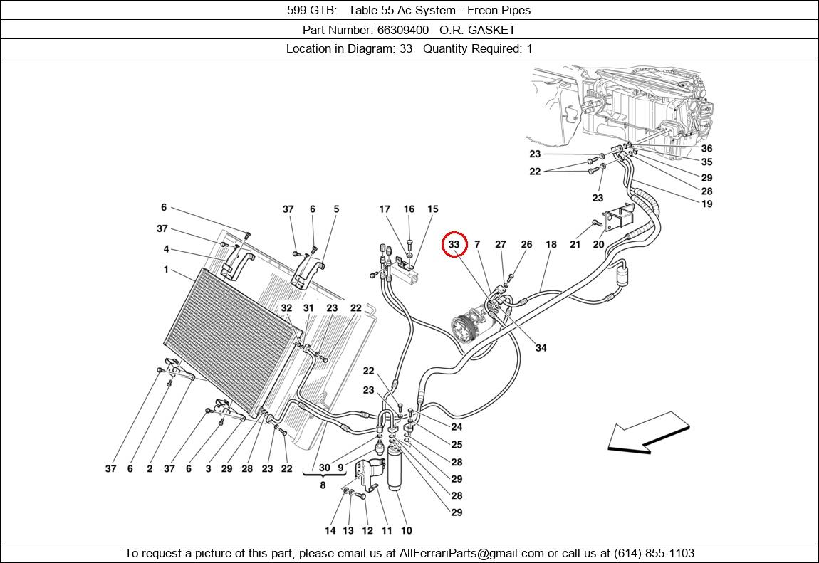 Ferrari Part 66309400