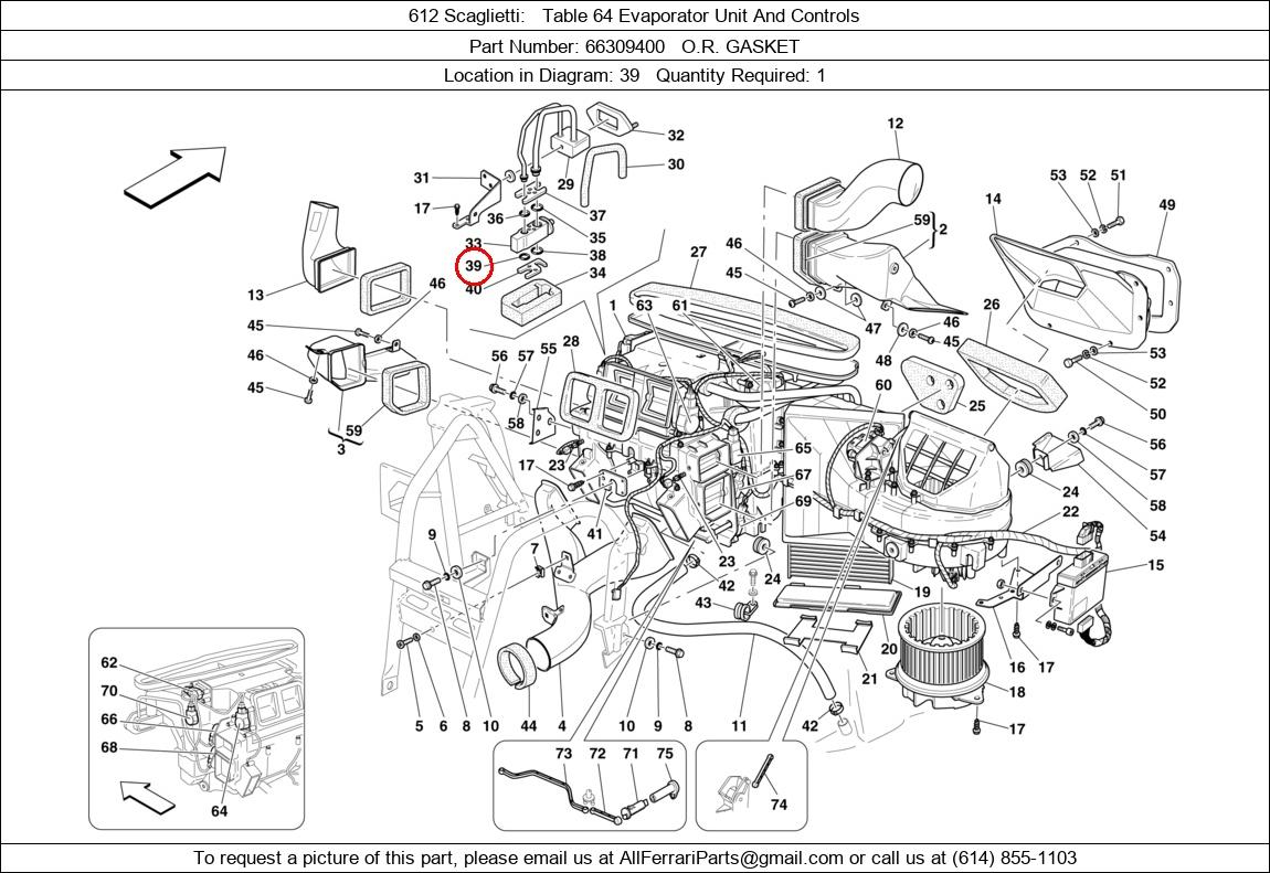 Ferrari Part 66309400