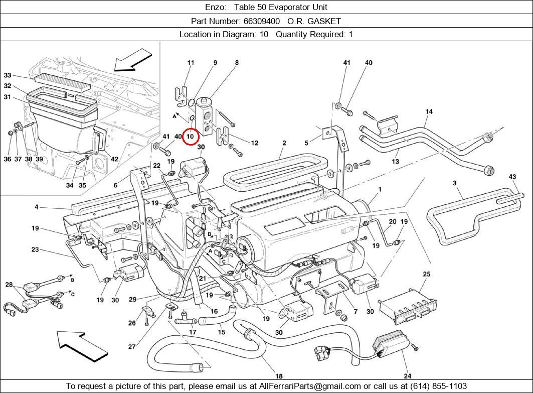Ferrari Part 66309400