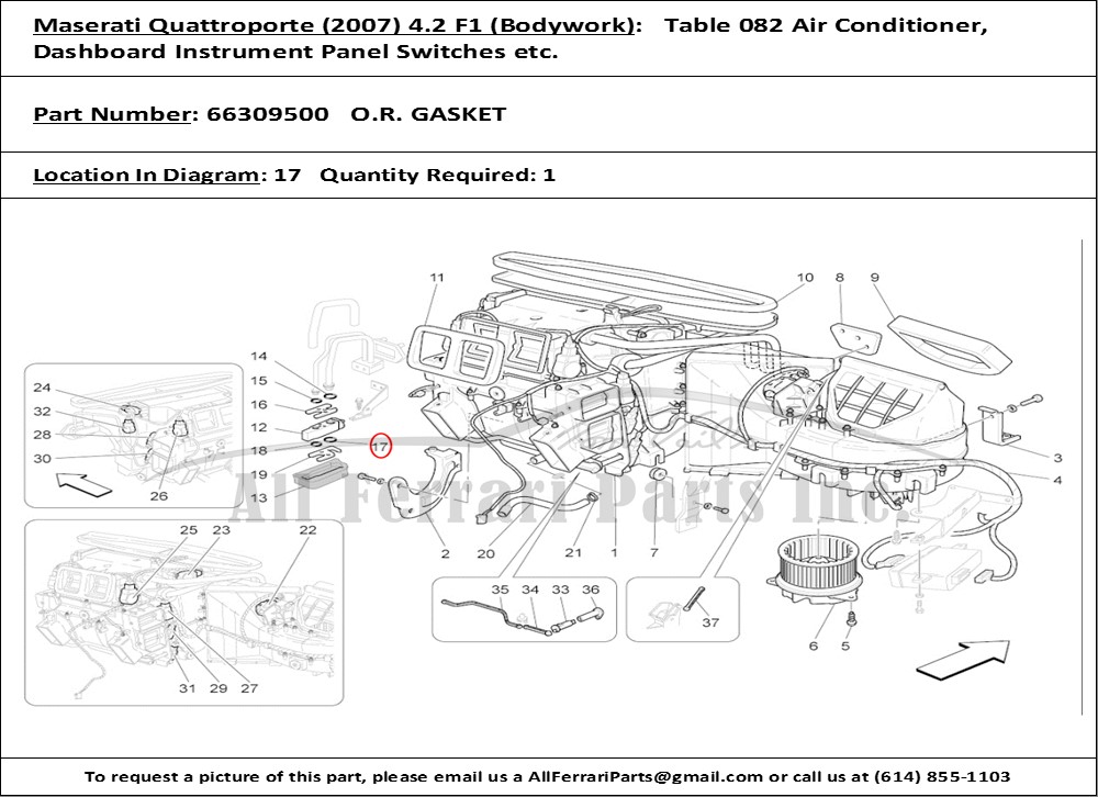 Ferrari Part 66309500