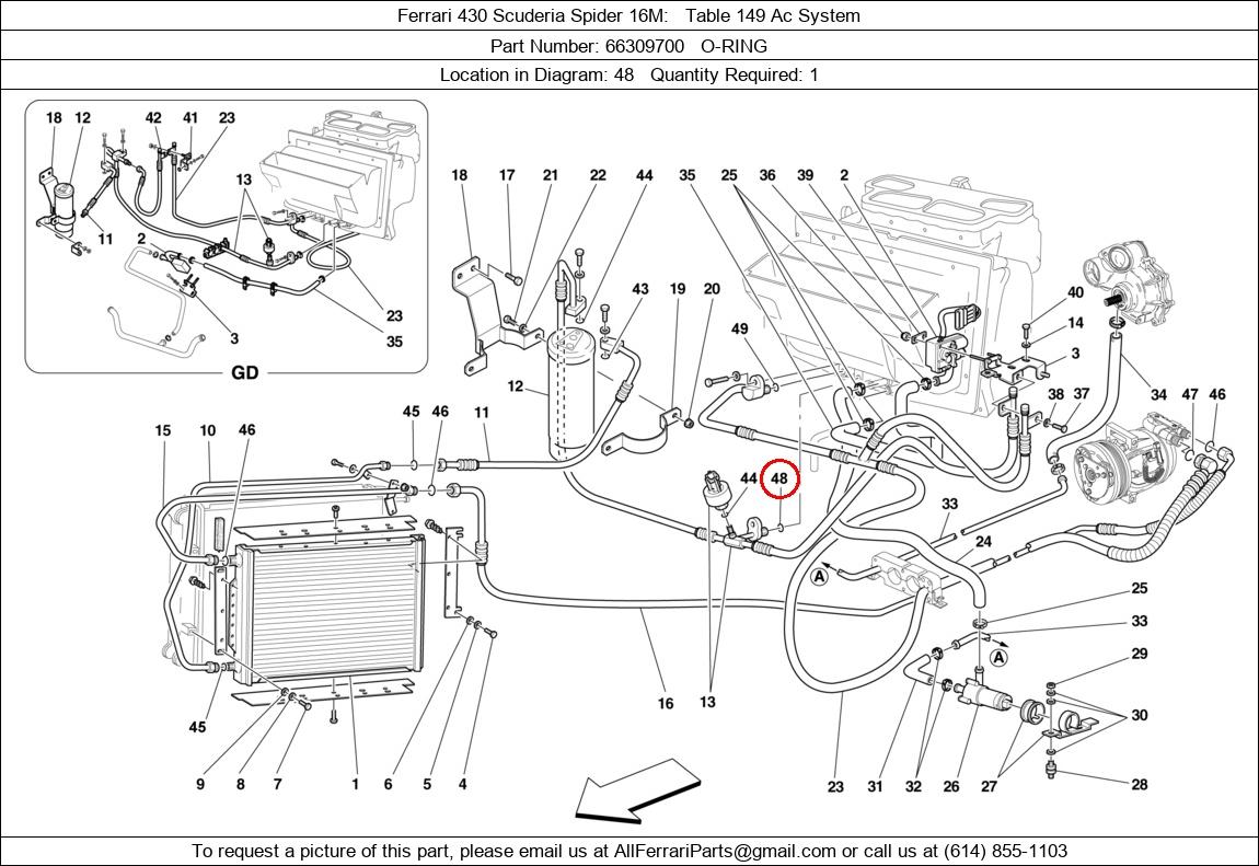 Ferrari Part 66309700