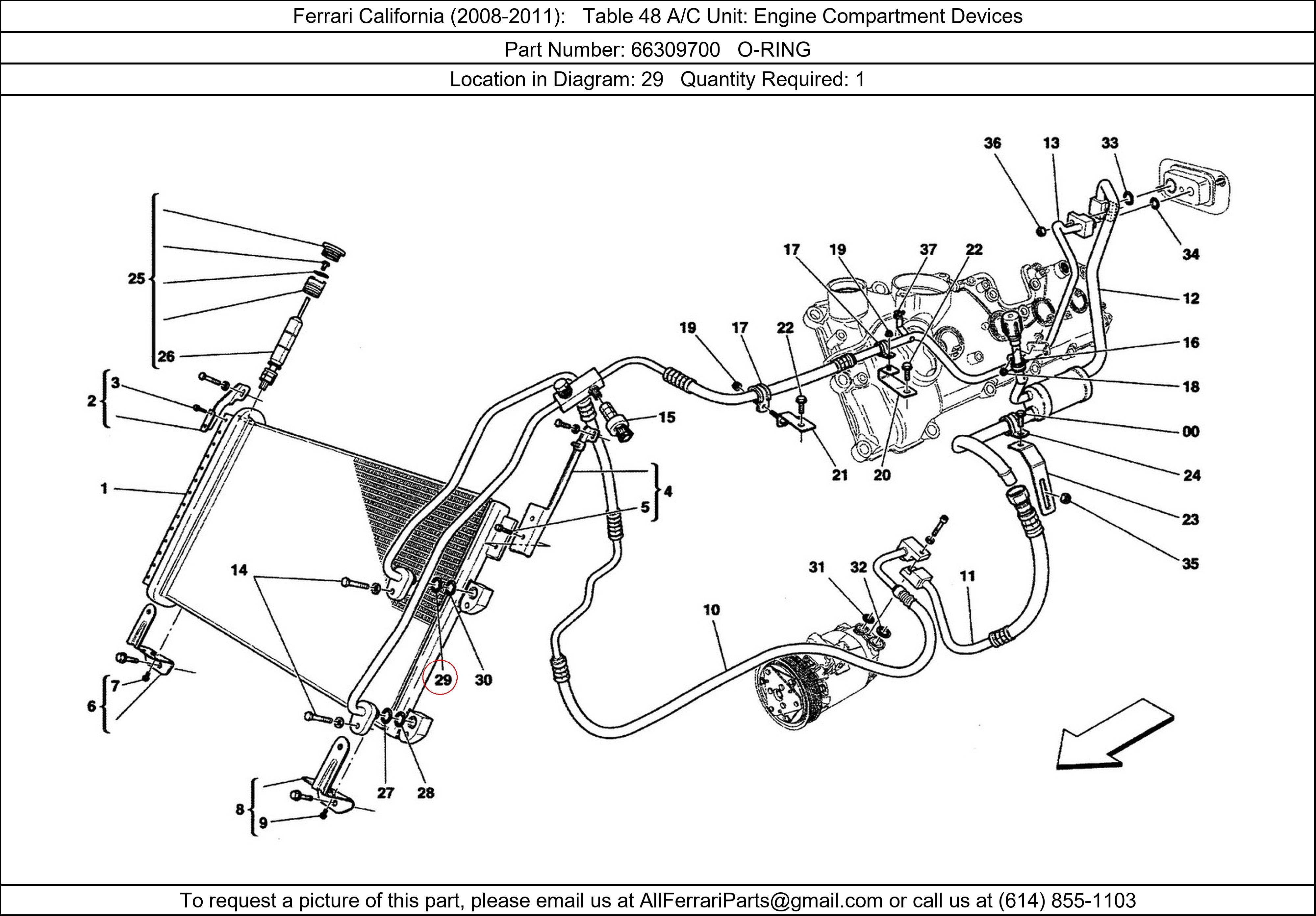 Ferrari Part 66309700