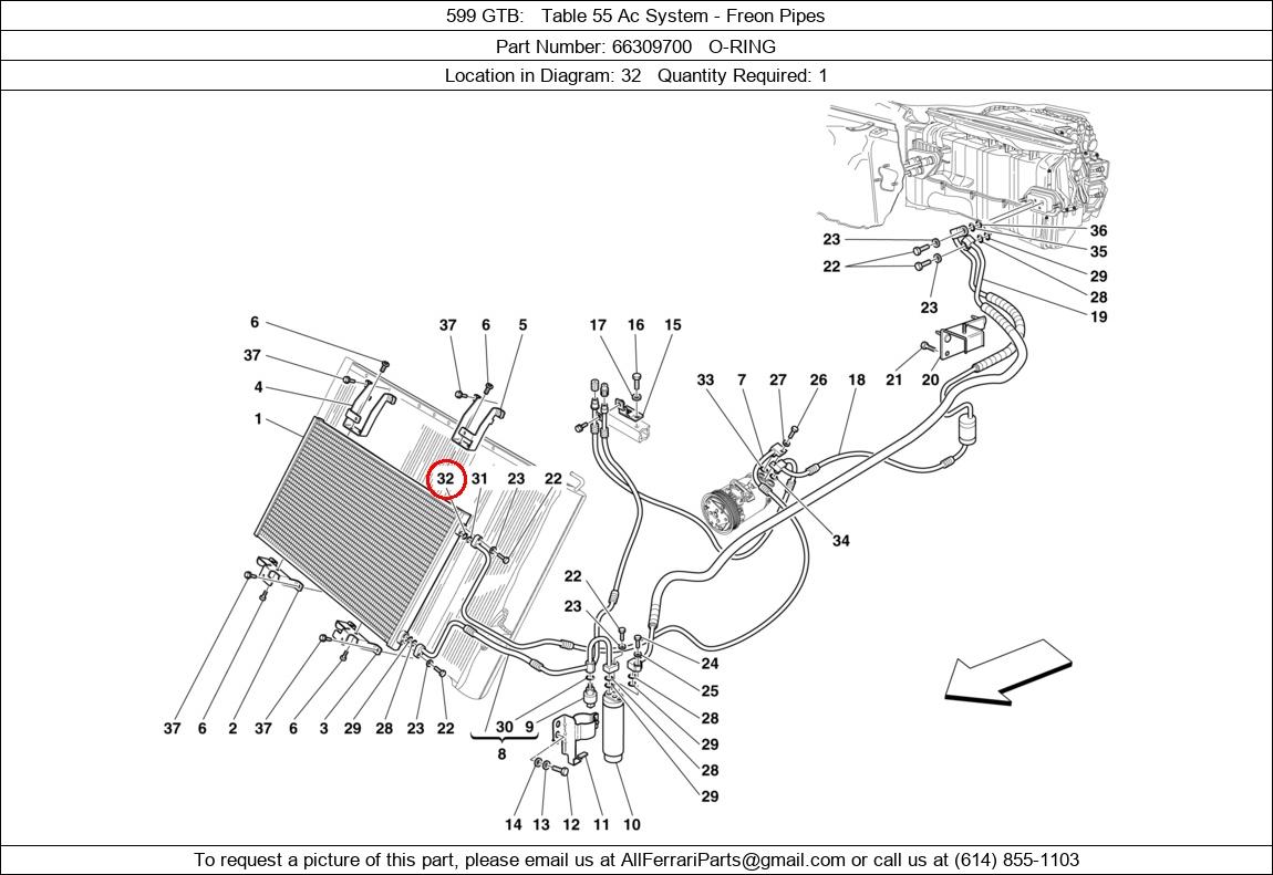 Ferrari Part 66309700