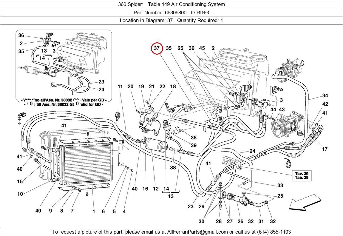 Ferrari Part 66309800