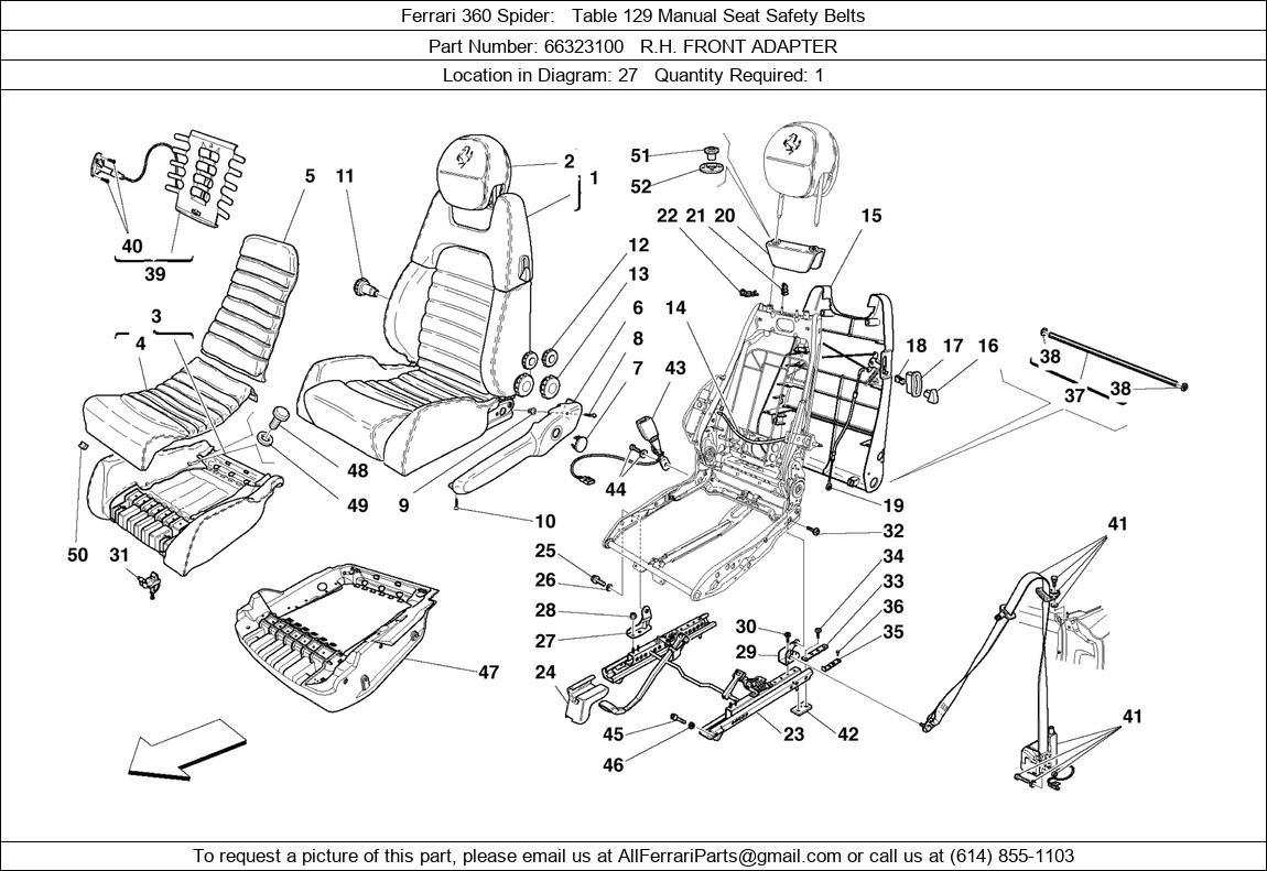 Ferrari Part 66323100