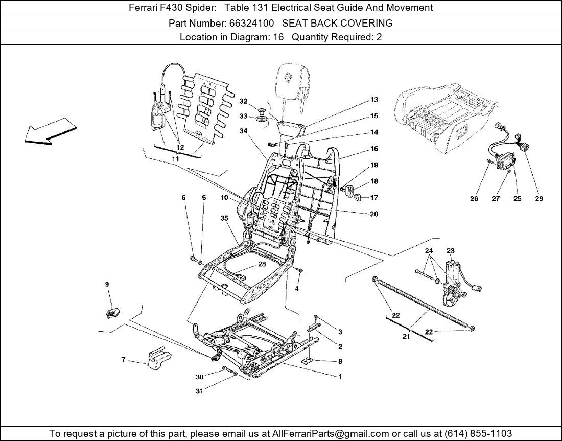 Ferrari Part 66324100