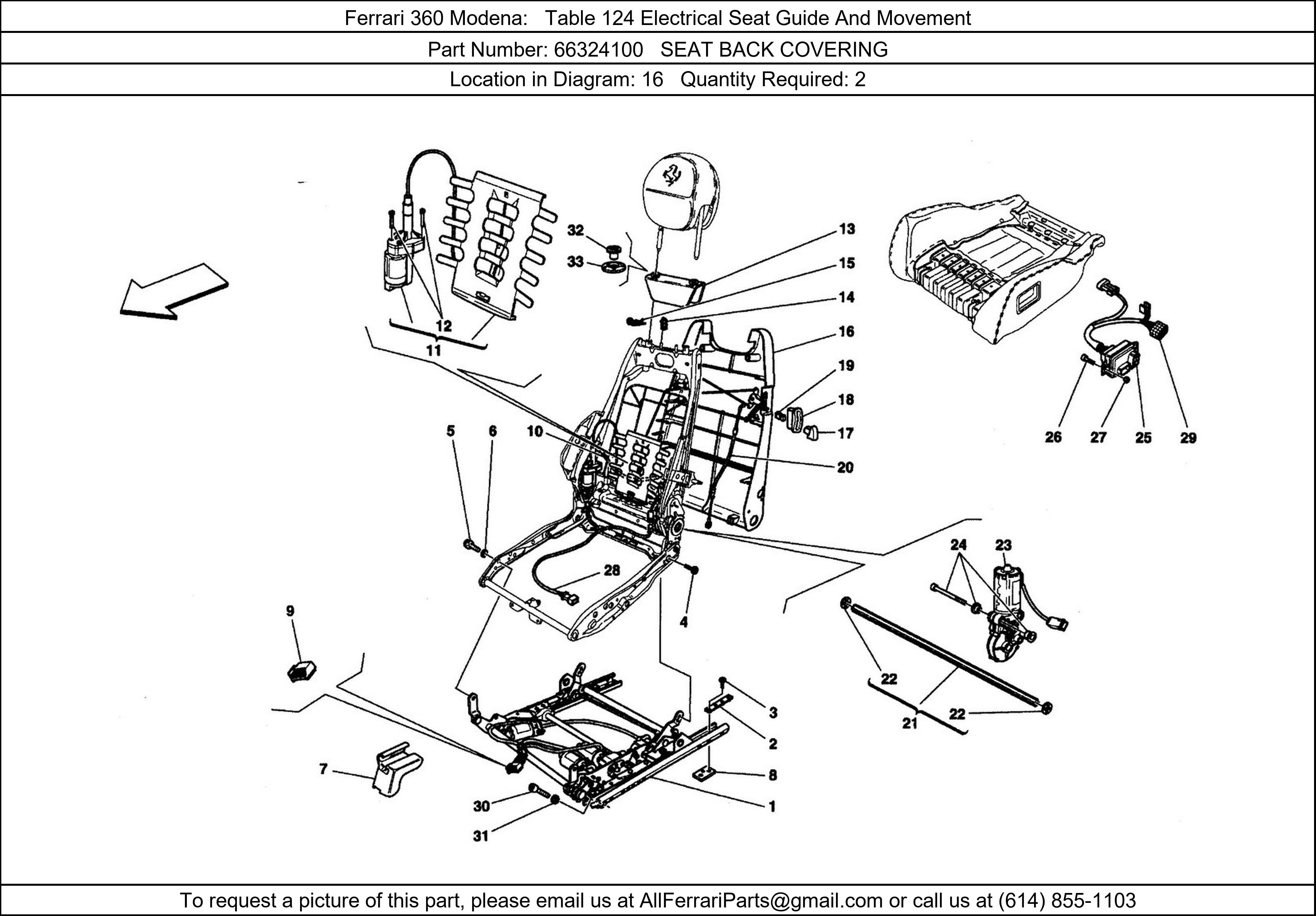 Ferrari Part 66324100