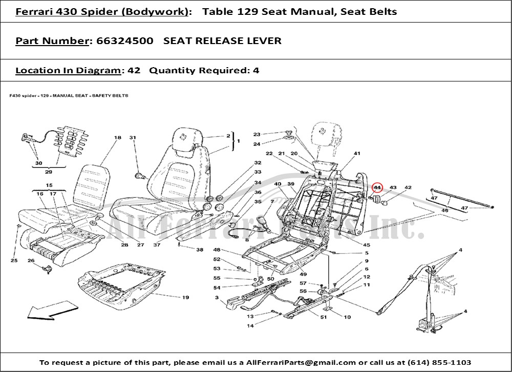 Ferrari Part 66324500