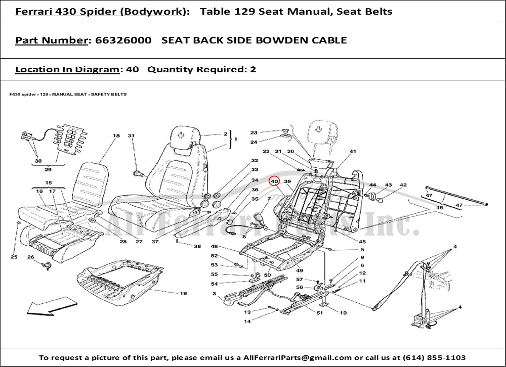 Ferrari Part 66326000