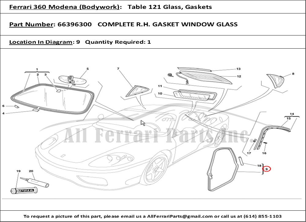 Ferrari Part 66396300