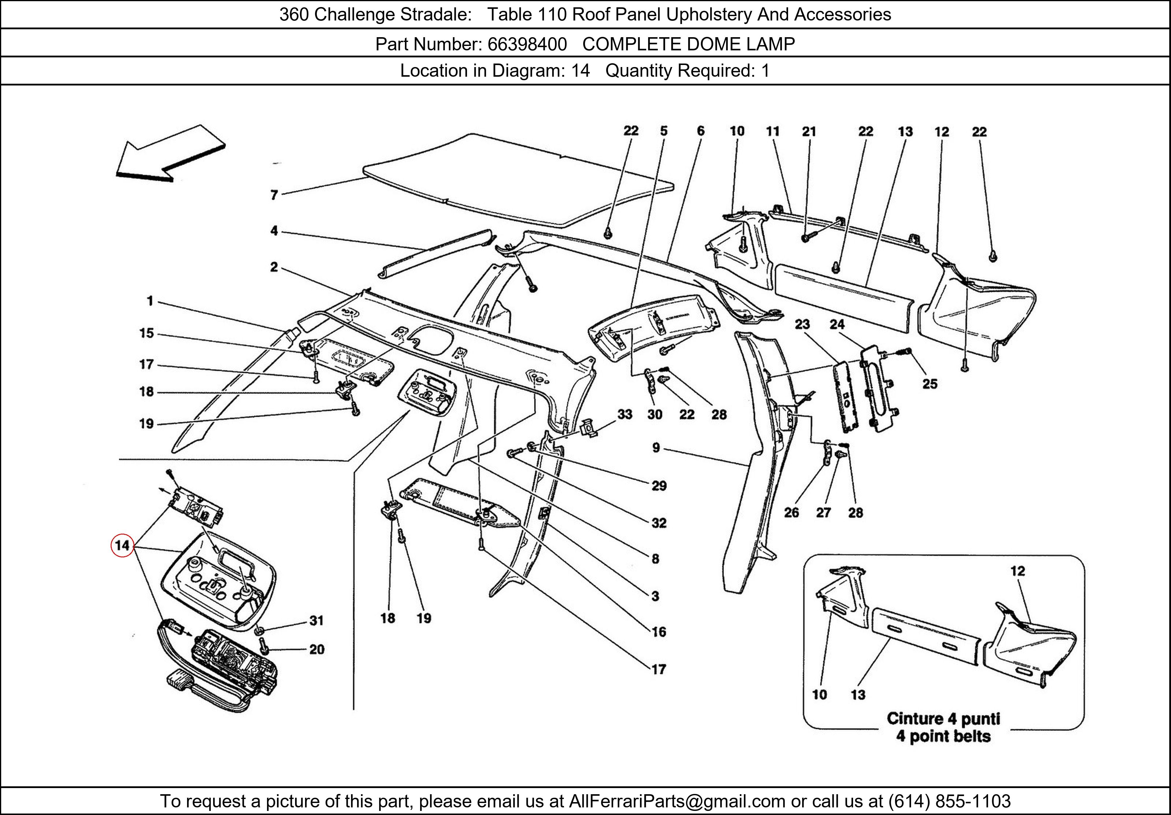 Ferrari Part 66398400