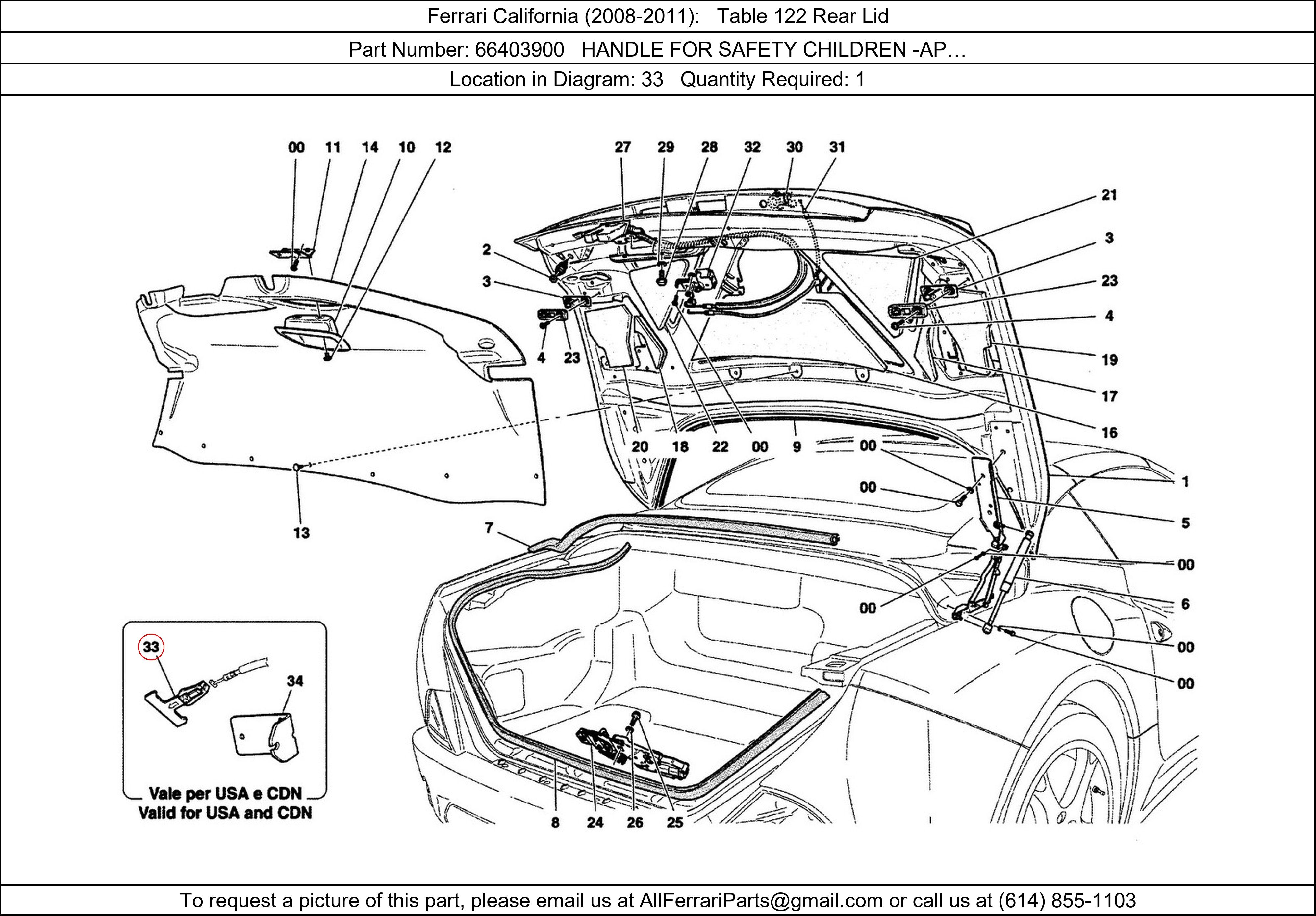 Ferrari Part 66403900