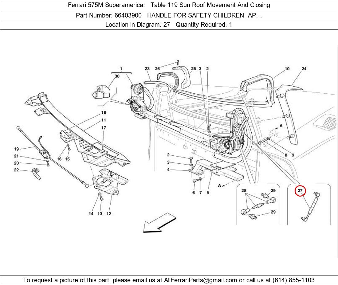 Ferrari Part 66403900