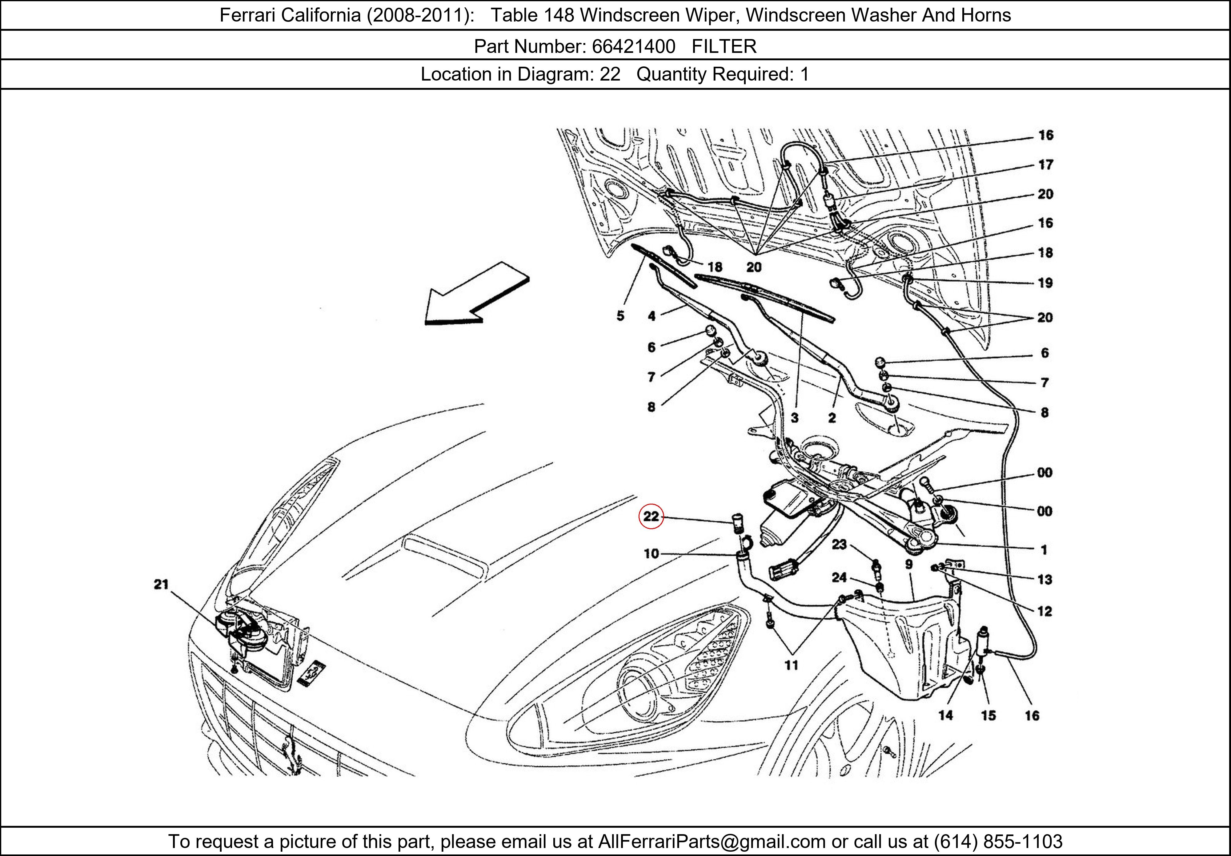 Ferrari Part 66421400