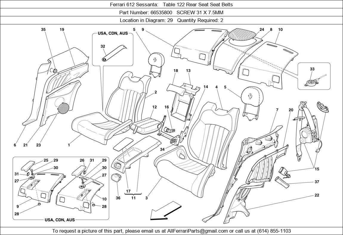 Ferrari Part 66535800