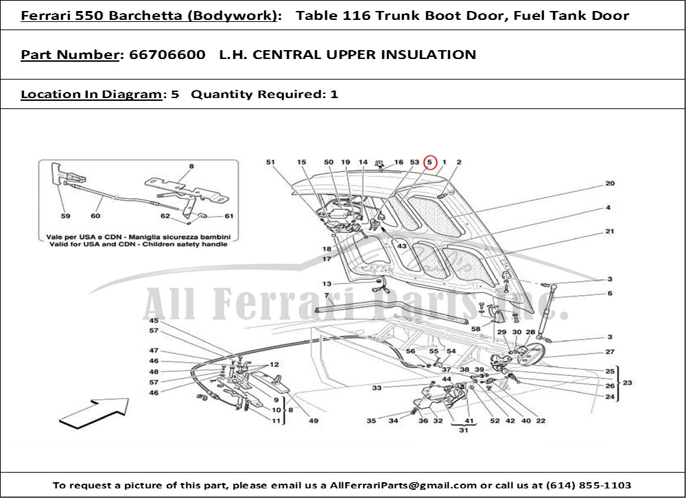 Ferrari Part 66706600