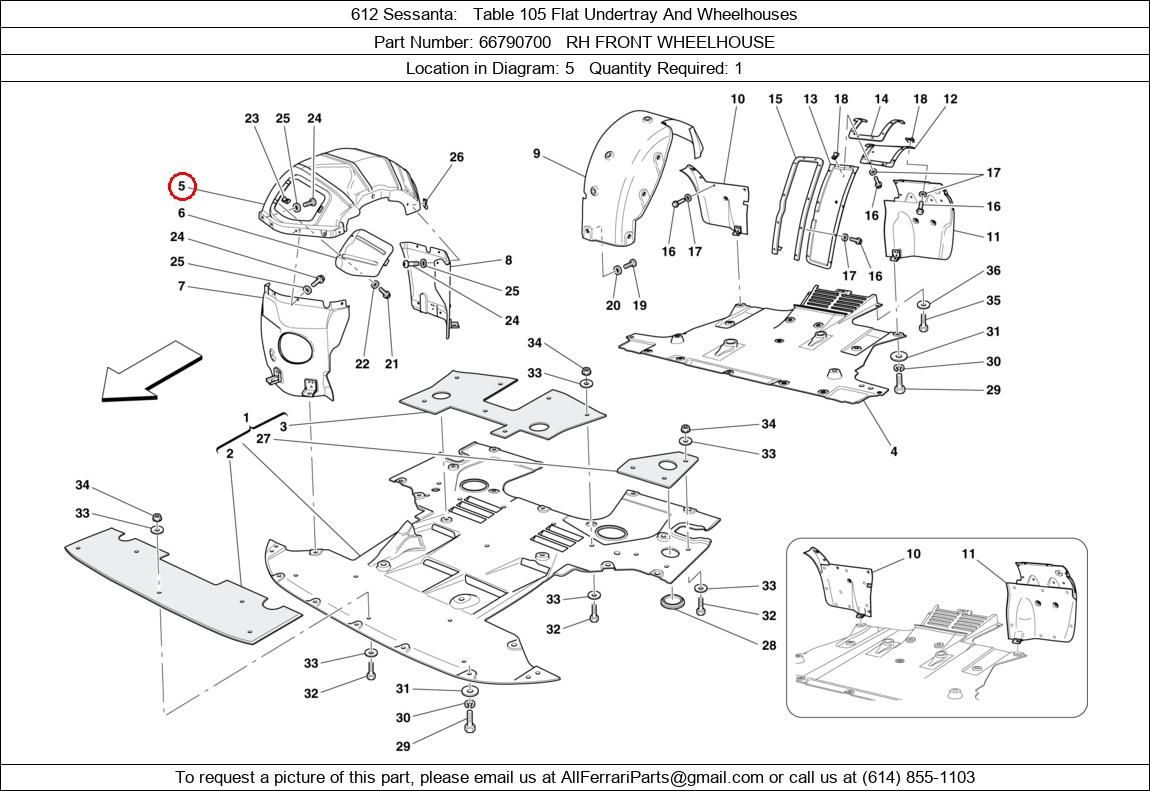 Ferrari Part 66790700