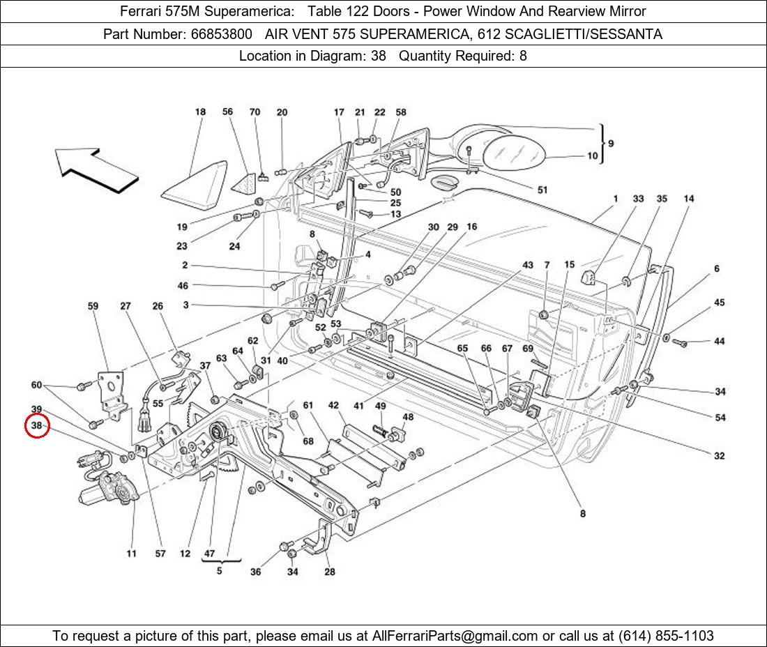 Ferrari Part 66853800
