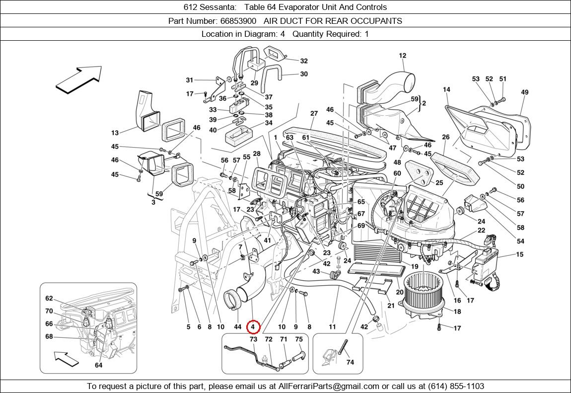 Ferrari Part 66853900