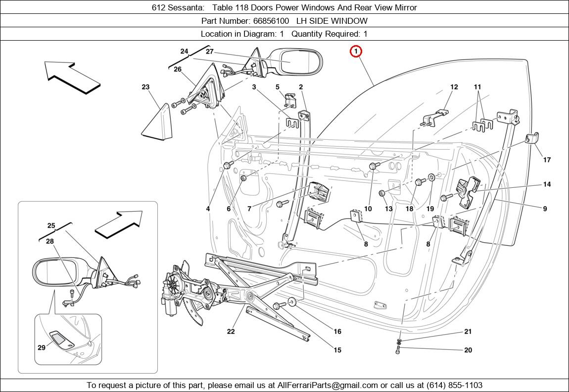 Ferrari Part 66856100