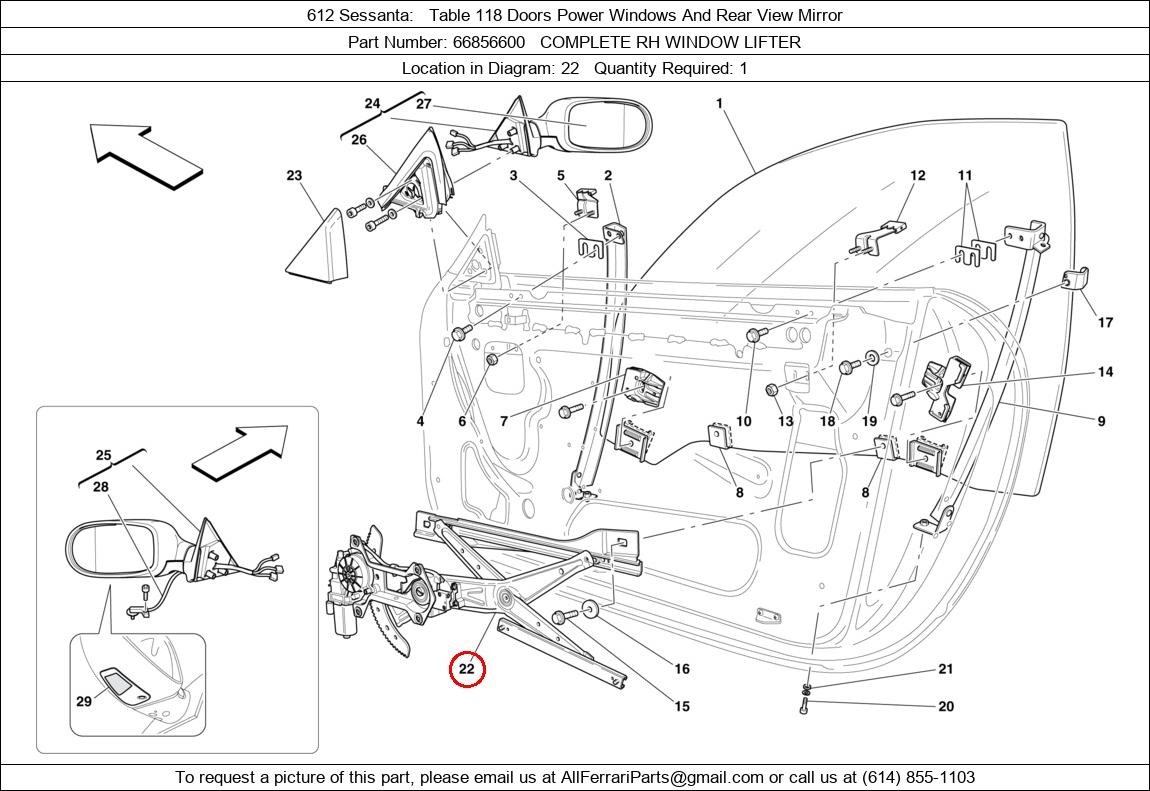 Ferrari Part 66856600
