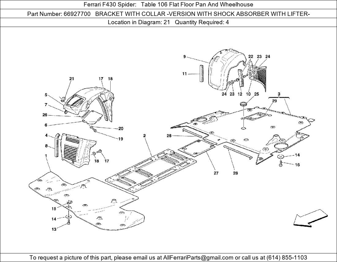 Ferrari Part 66927700