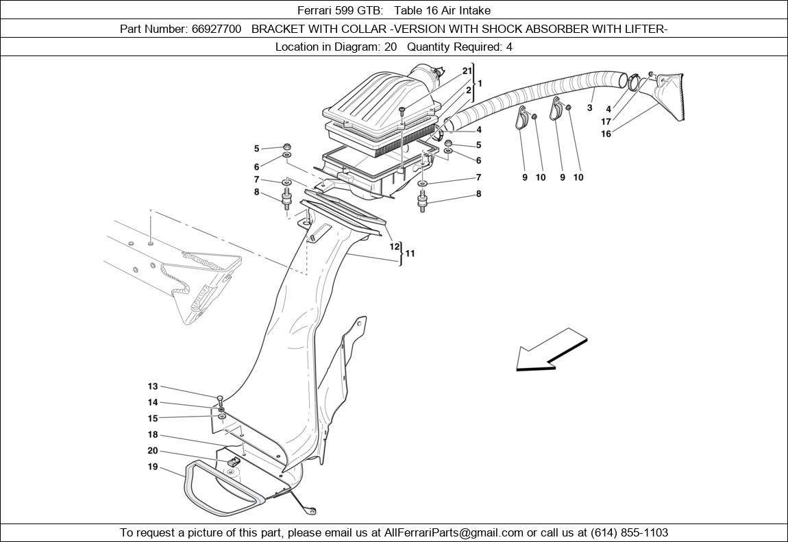 Ferrari Part 66927700