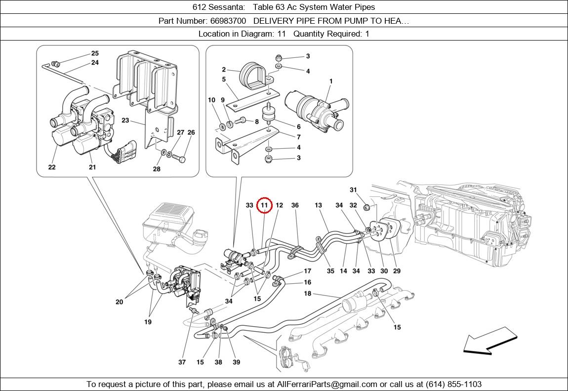 Ferrari Part 66983700