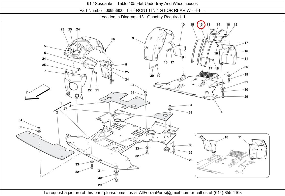 Ferrari Part 66988800
