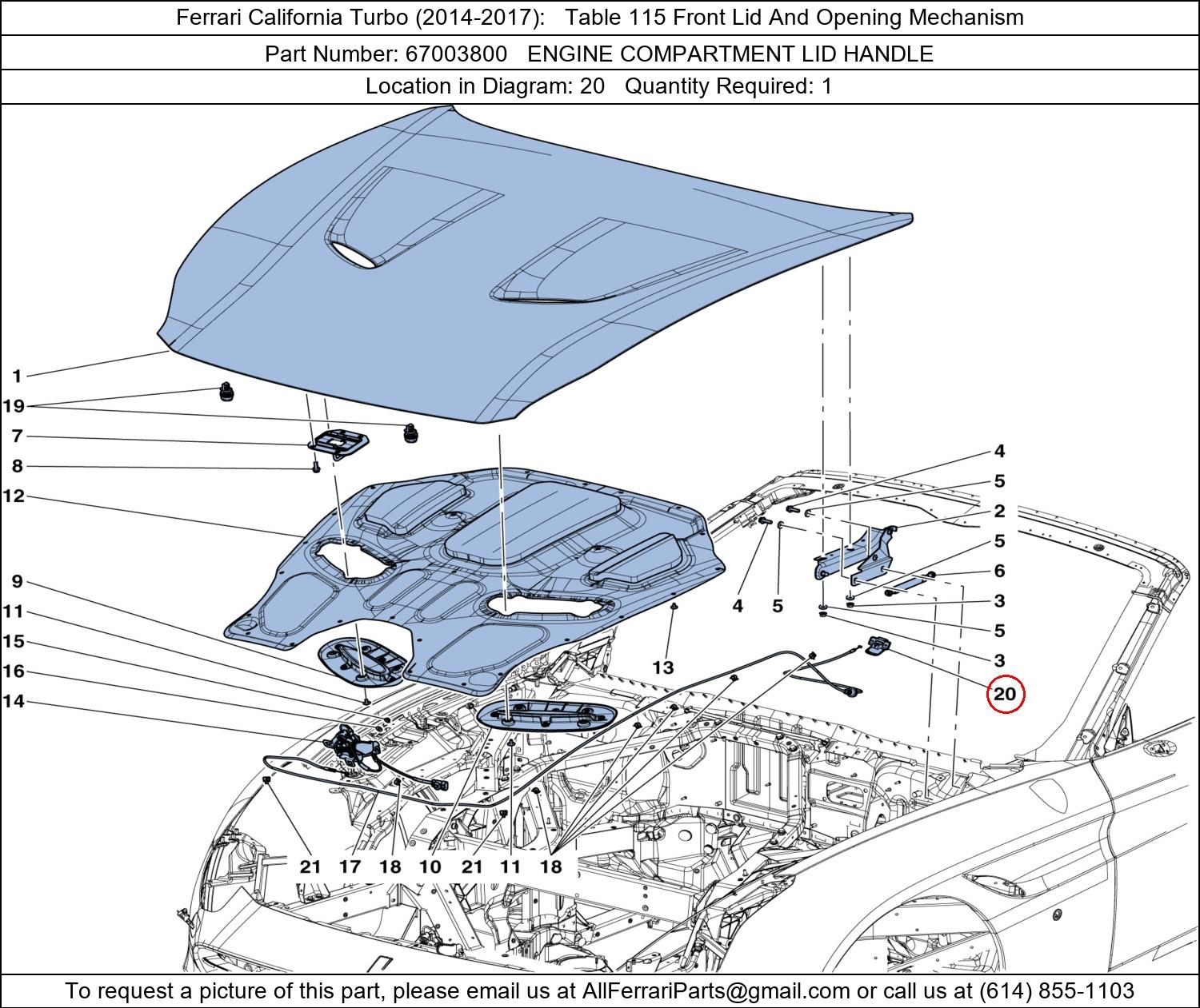 Ferrari Part 67003800