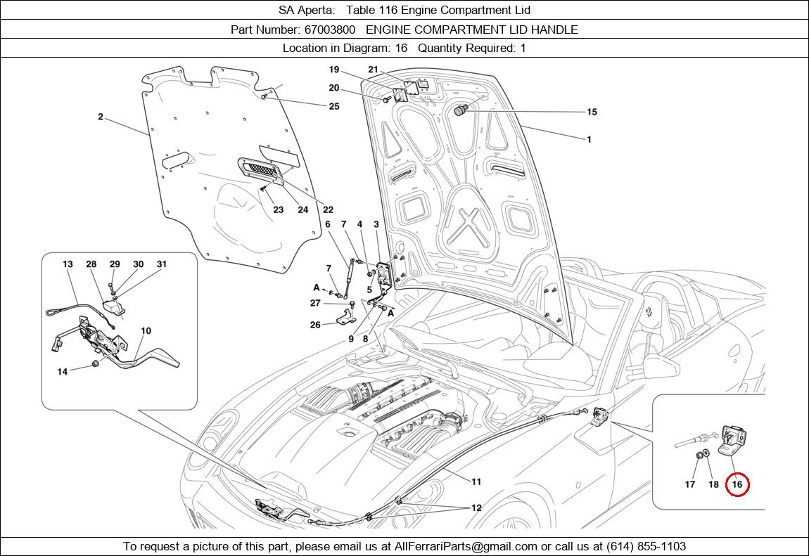 Ferrari Part 67003800