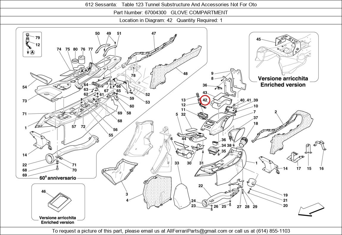 Ferrari Part 67004300