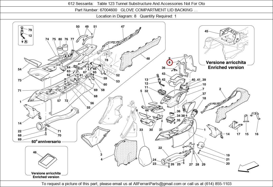 Ferrari Part 67004600