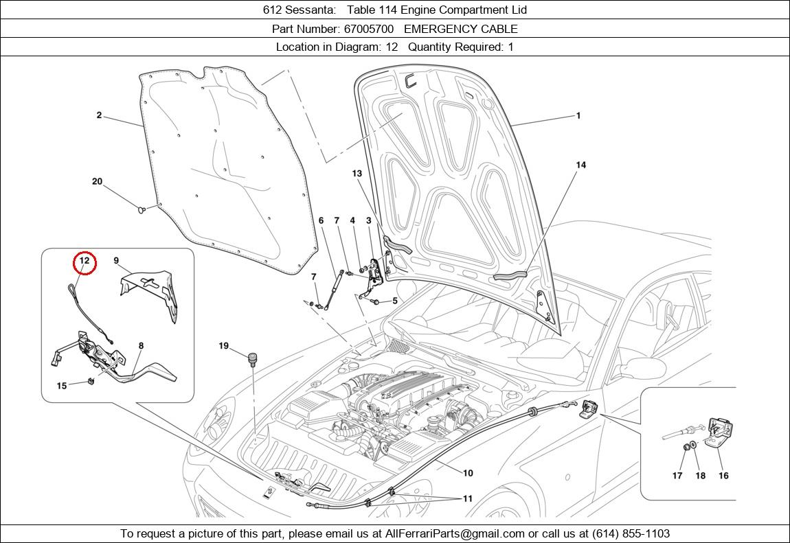 Ferrari Part 67005700
