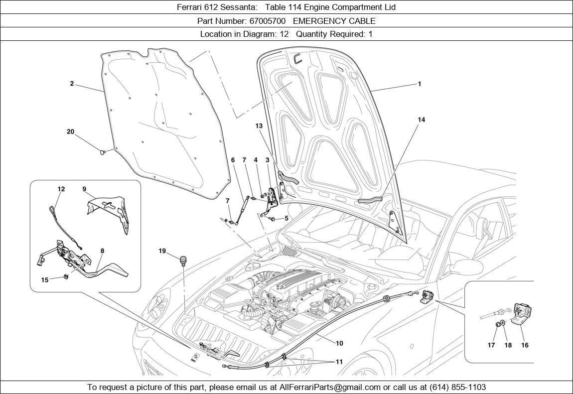 Ferrari Part 67005700