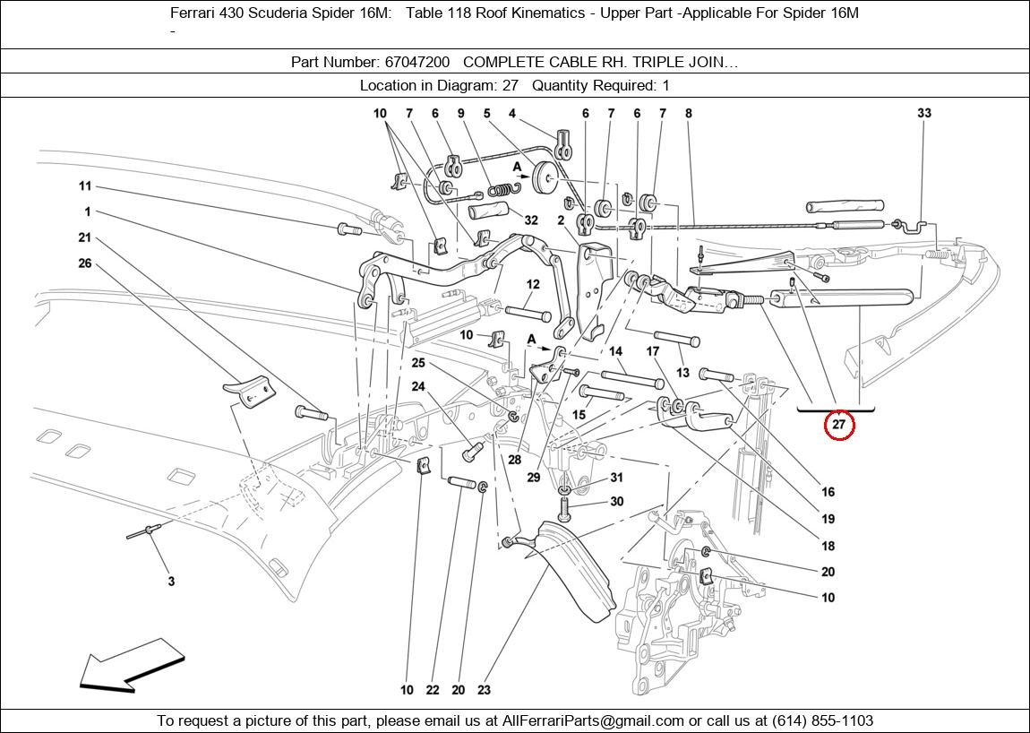 Ferrari Part 67047200