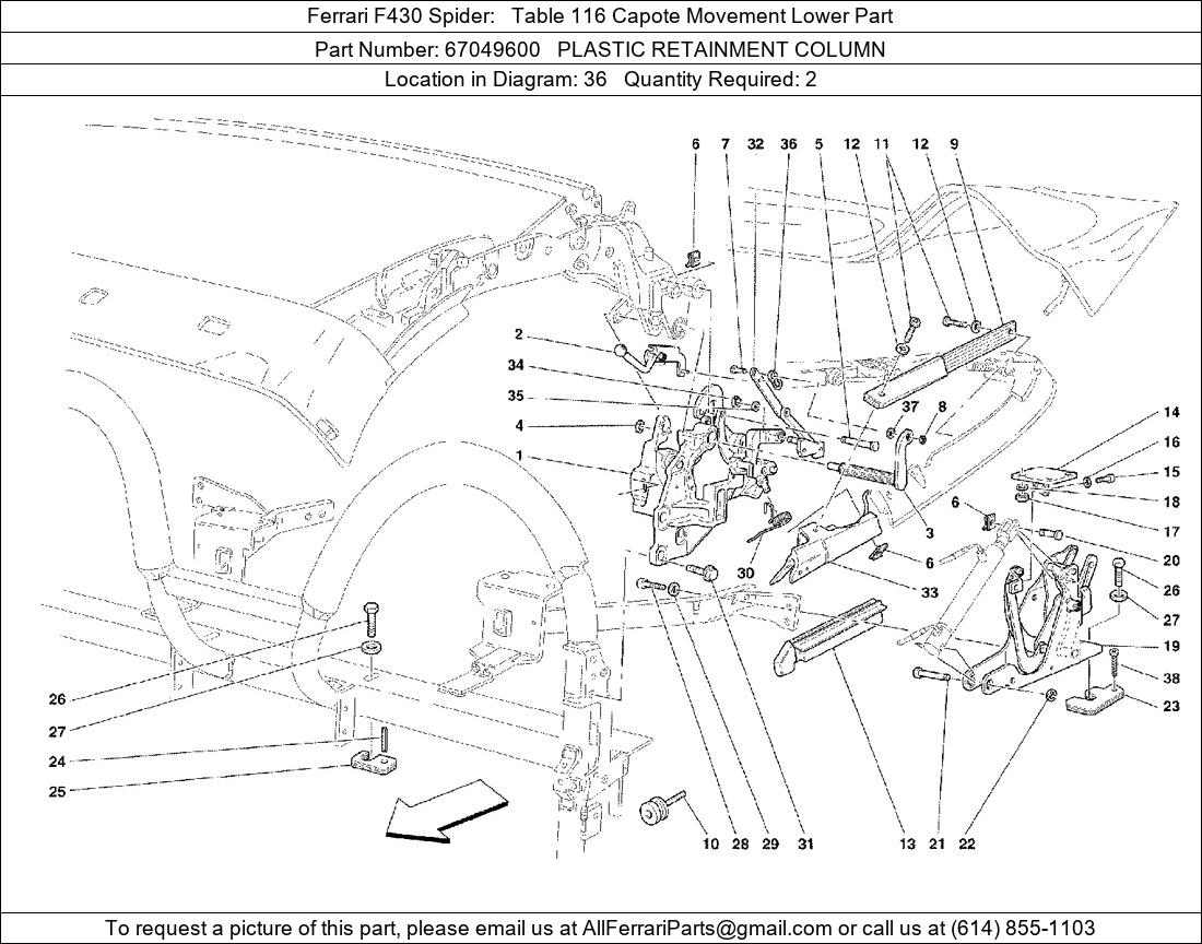Ferrari Part 67049600