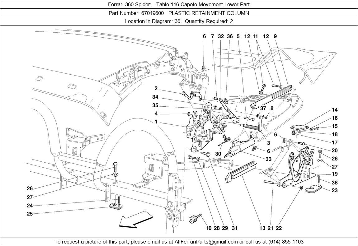 Ferrari Part 67049600