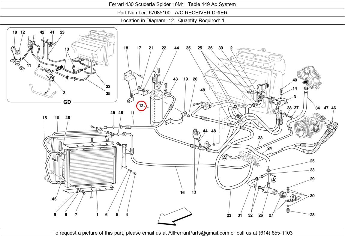 Ferrari Part 67085100