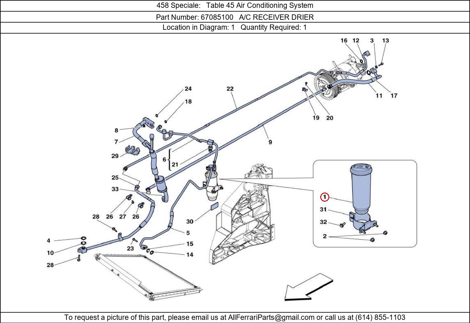 Ferrari Part 67085100