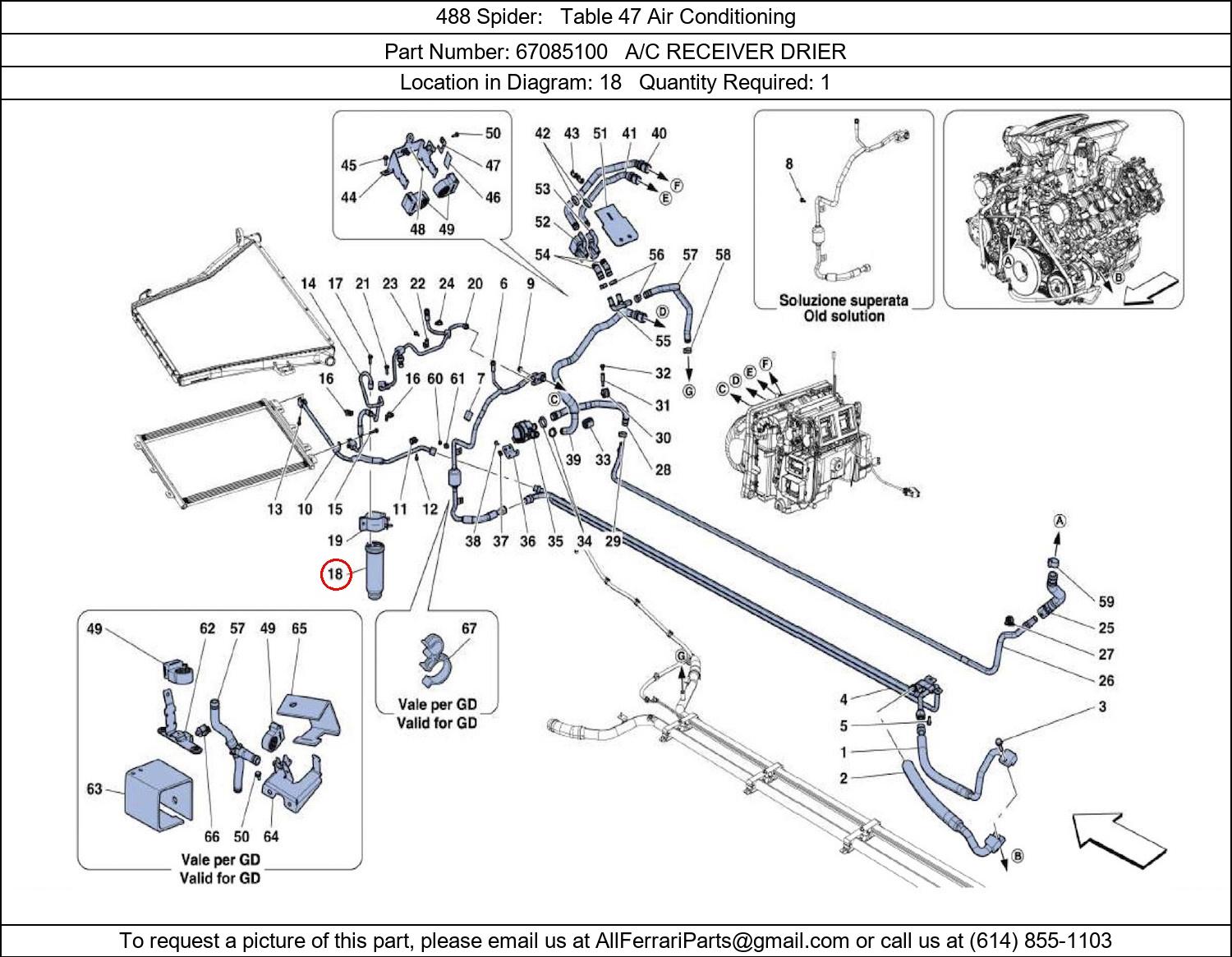 Ferrari Part 67085100