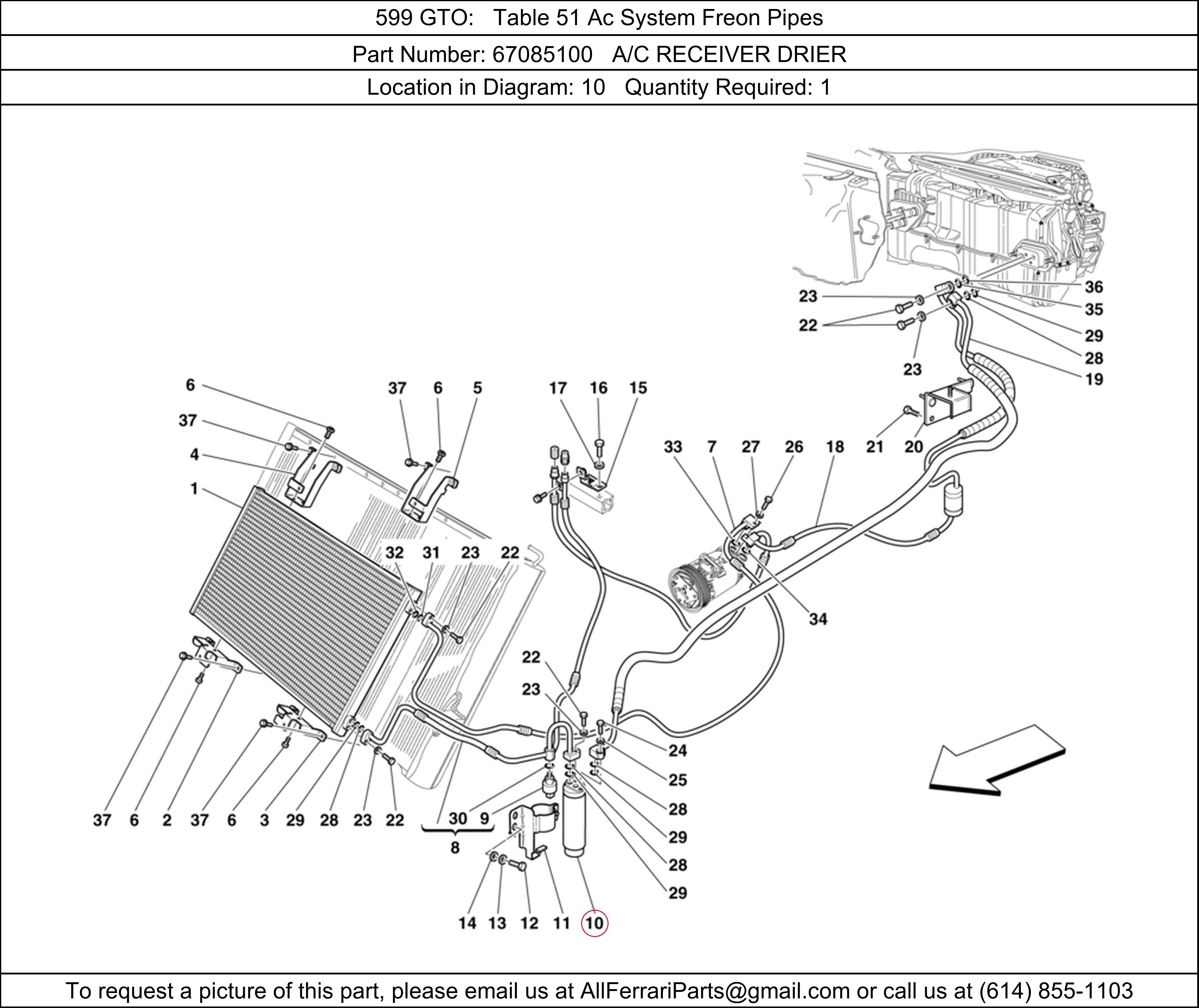 Ferrari Part 67085100