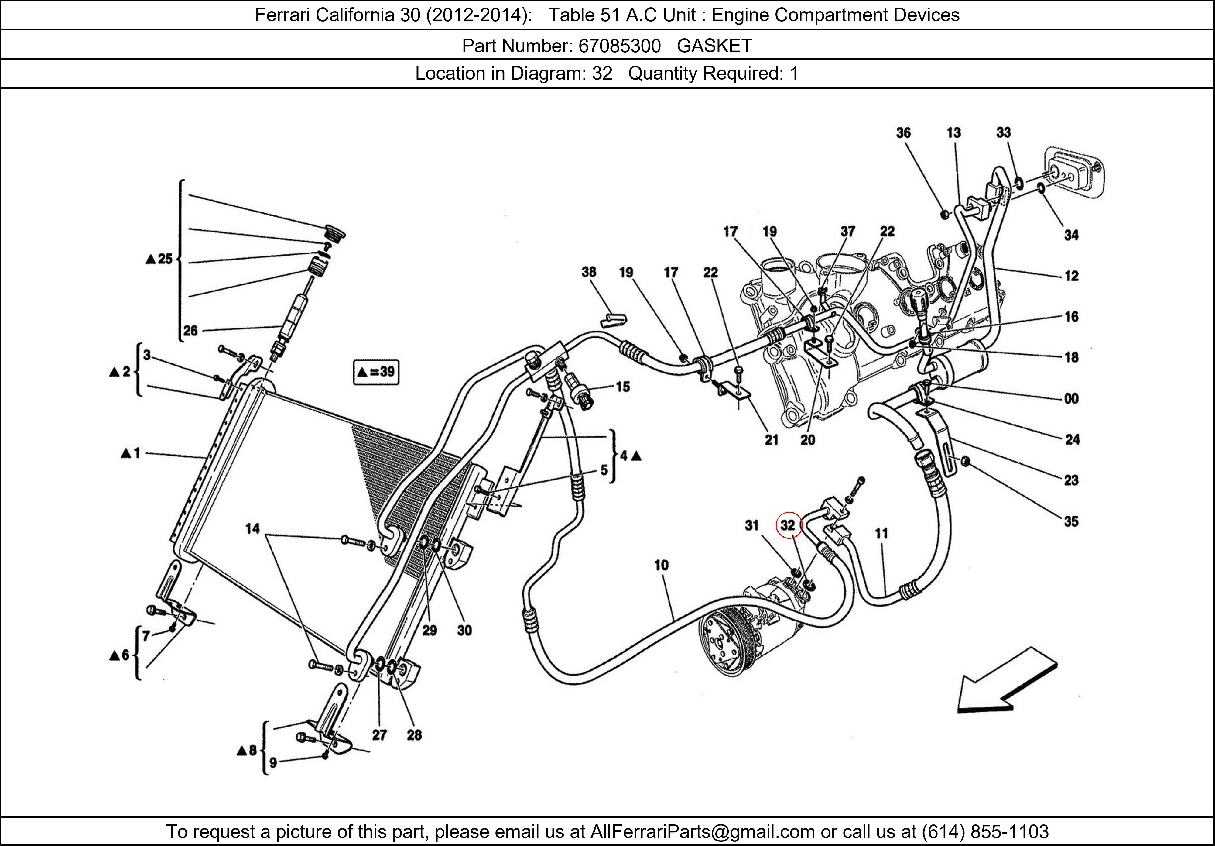 Ferrari Part 67085300