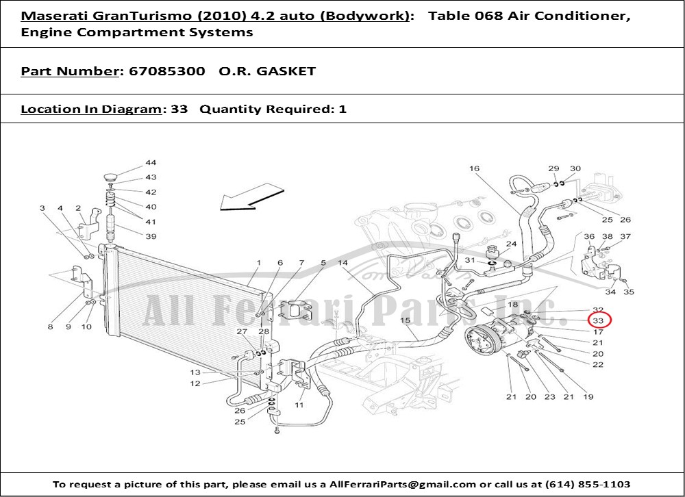 Ferrari Part 67085300